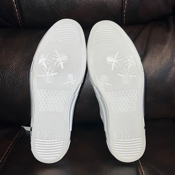 Dior men’s limited edition oblique logo monogram B23 high top sneakers NEW - Picture 11 of 12